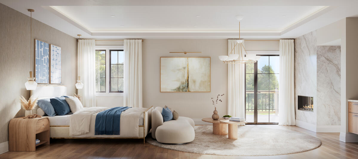 The Legacy Millcroft in Burlington by Hallett Homes bedroom The Legacy Millcroft in Burlington by Hallett Homes bedroom