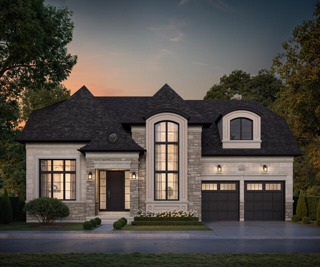 The Legacy Millcroft in Burlington by Hallett Homes elevation B The Legacy Millcroft in Burlington by Hallett Homes elevation B